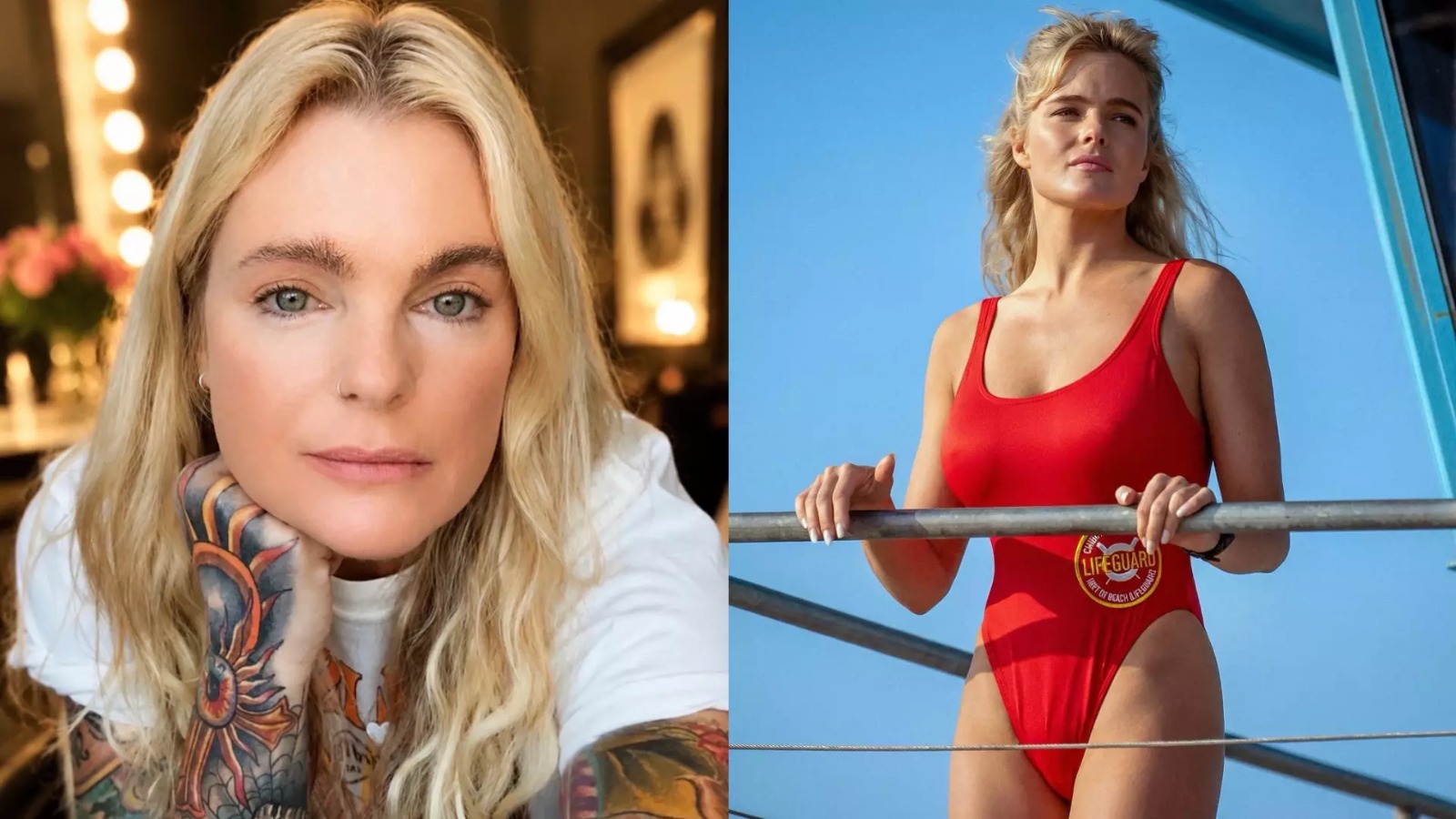 Erika Eleniak, estrela de “Baywatch”, abriu um perfil no OnlyFans aos 56 anos