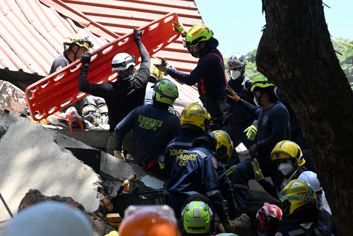 colombia earthquake aftermath