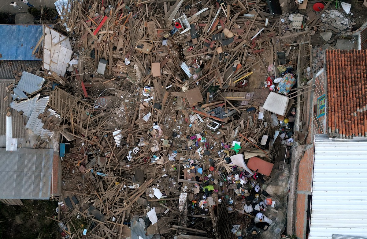 colombia earthquake aftermath
