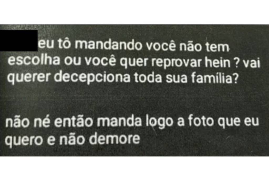 professor suspeito de exigir fotos íntimas de aluna de 15 anos