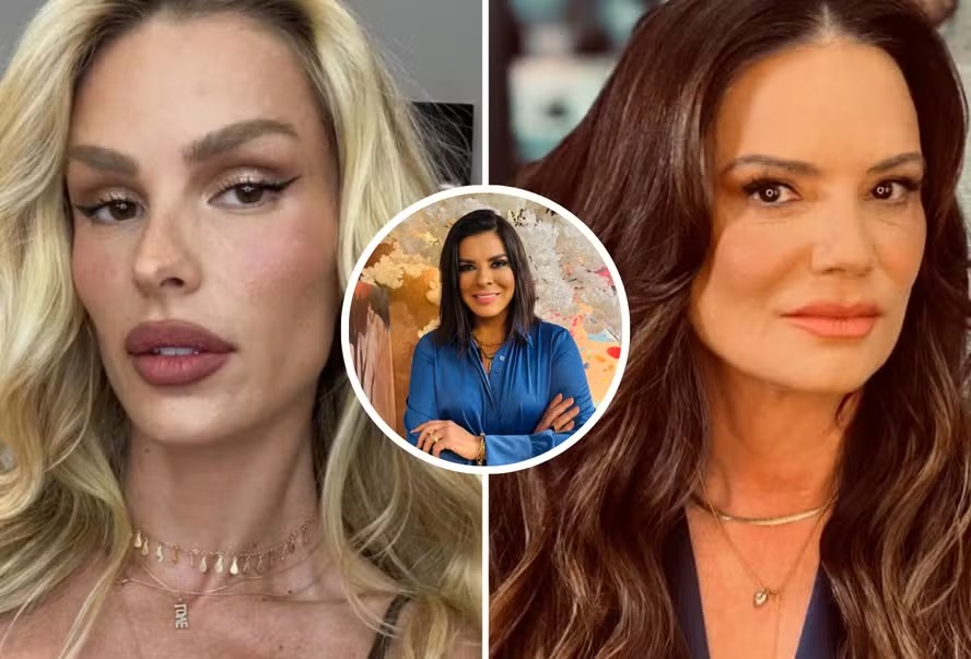 Yasmin e Luiza Brunet rebateram Mara Maravilha