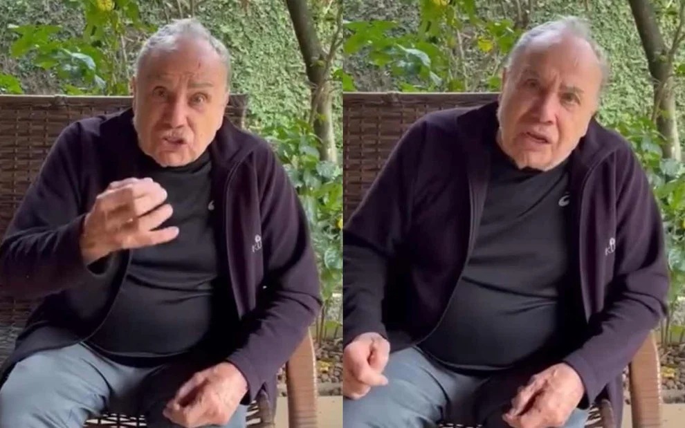 Stênio Garcia publicou vídeo acusando as filhas de questionarem sua sanidade mental