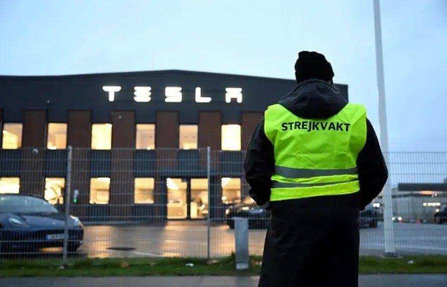 tesla sweden afp nyt