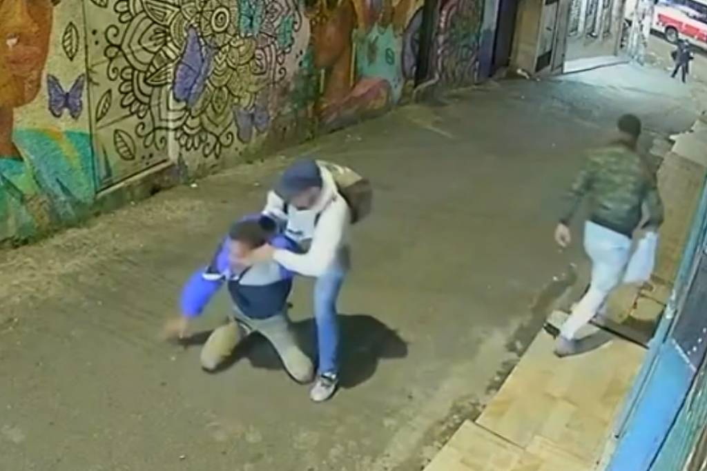 policial agressão e sequestro em sp