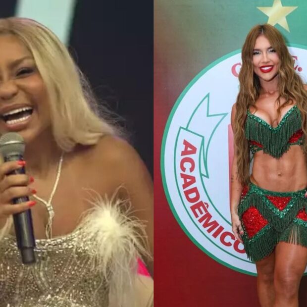 Cariúcha confirmou que procurou David Brazil para pedir o posto de rainha de bateria da Grande Rio.