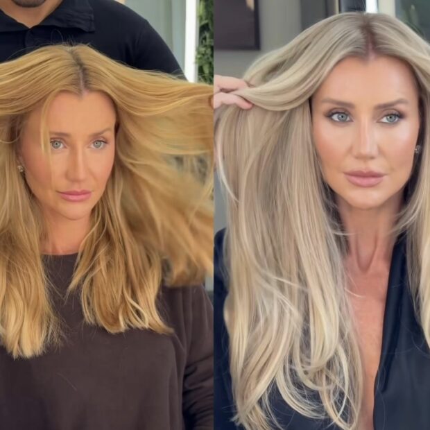Ana Paula Siebert resgatou o loiro mais claro e apostou no Pearl Sand Blonde.