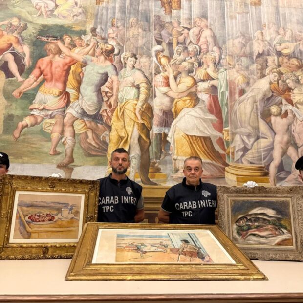 italy crime robbery art museum carabinieri