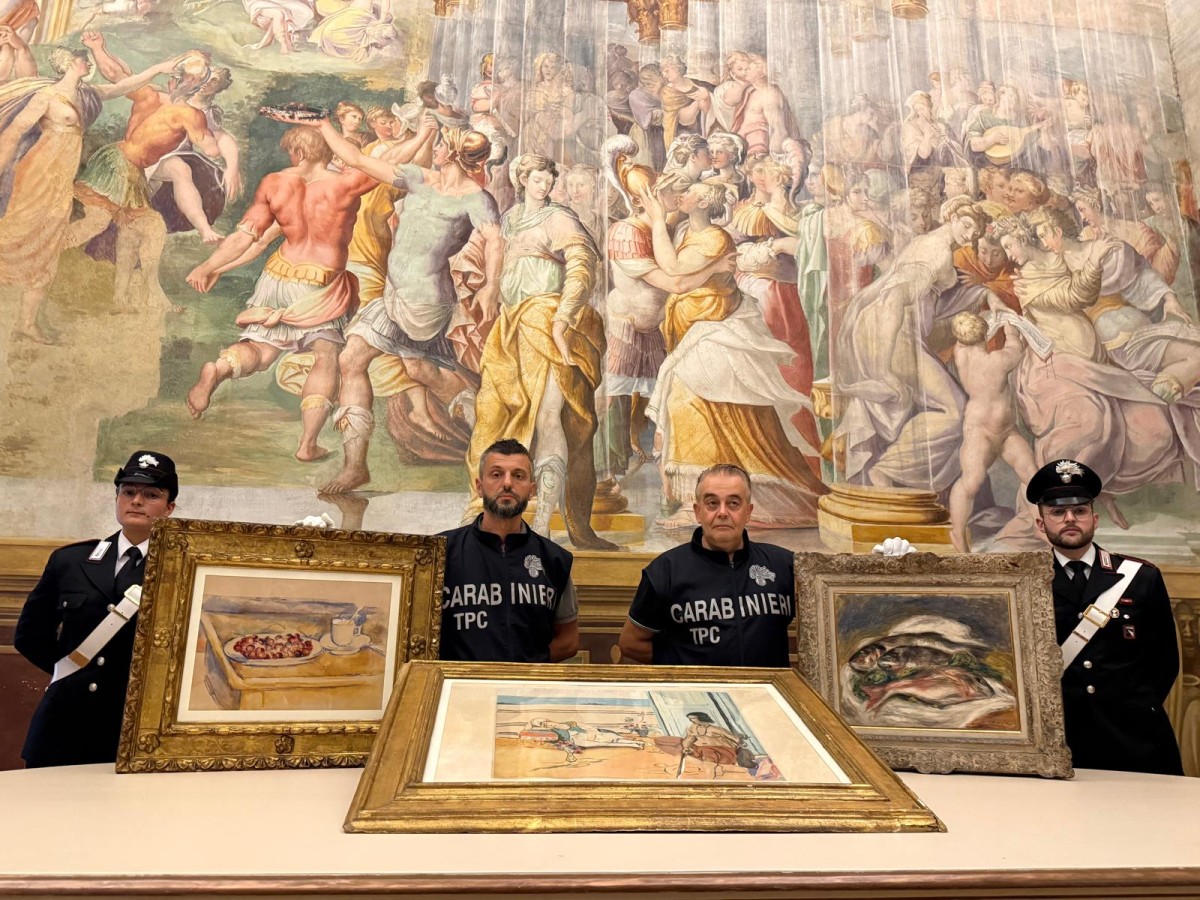 italy crime robbery art museum carabinieri