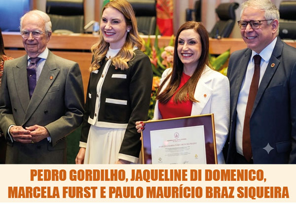 pedro gordilho, jaqueline di domenico, marcela furst e paulo maurício braz siqueira capa