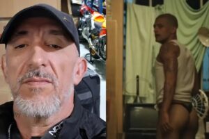 Foto 1: Cristian Cravinhos apareceu de calcinha em conteúdo publicado em plataforma adulta Foto 2: Duda ironizou o ex nos comentários: “Usou uma vez pega gosto e só muda o modelo” Foto 3: Imagens mostram Cristian em uma banheira durante ensaio para assinantes