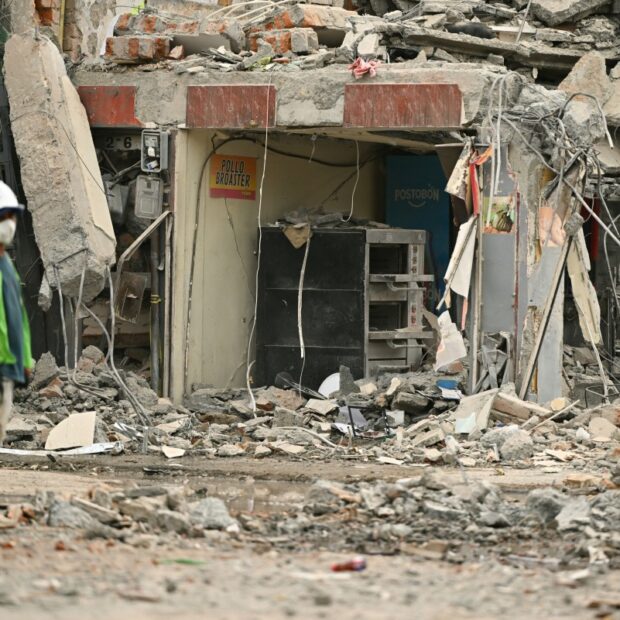 colombia earthquake aftermath