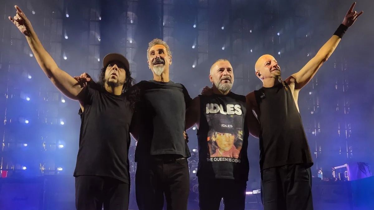 System Of A Down fará show único no Brasil em 15 de janeiro de 2027, no Maracanã