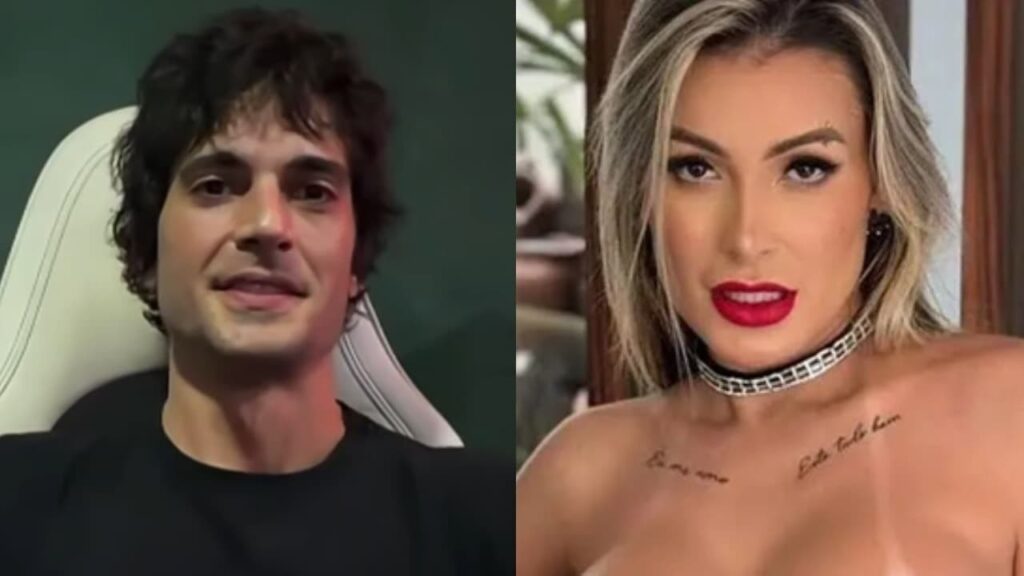  Fiuk afirmou que não é ator pornô, mas não descartou uma “resenha” com Andressa Urach
