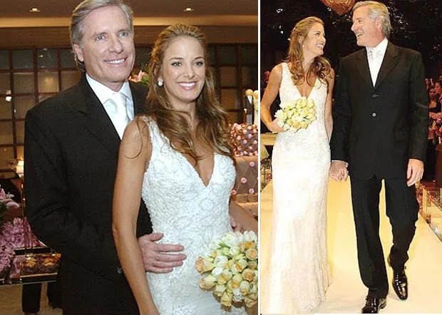 Ticiane e Roberto Justus foram casados por sete anos e são pais de Rafaella Justus