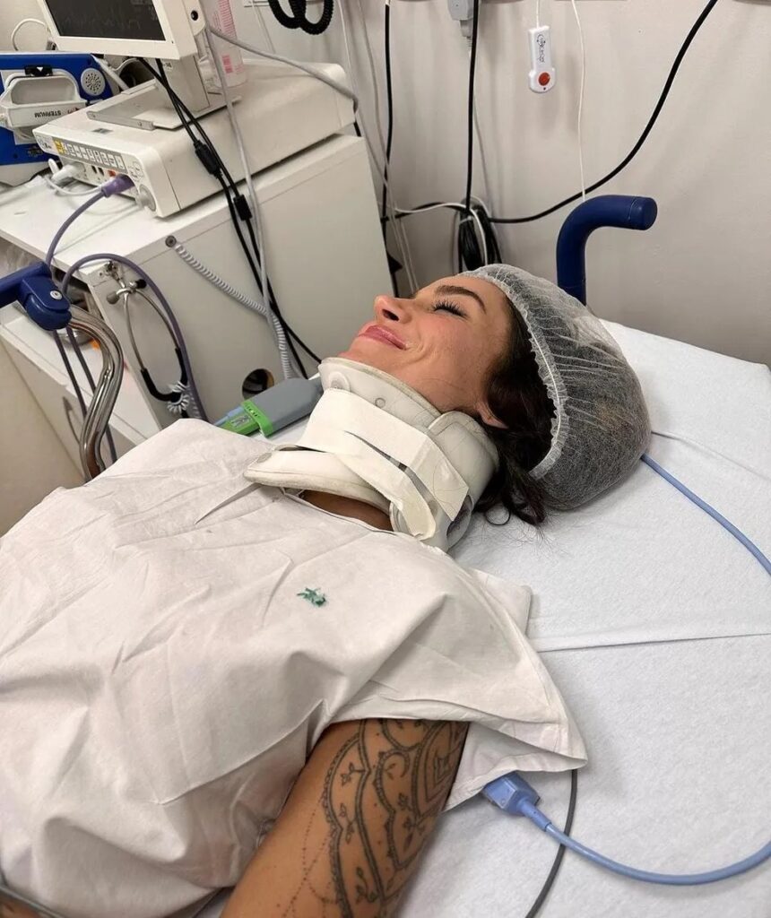 Bianca afirmou que deve receber alta após controlar a infecção com tratamento