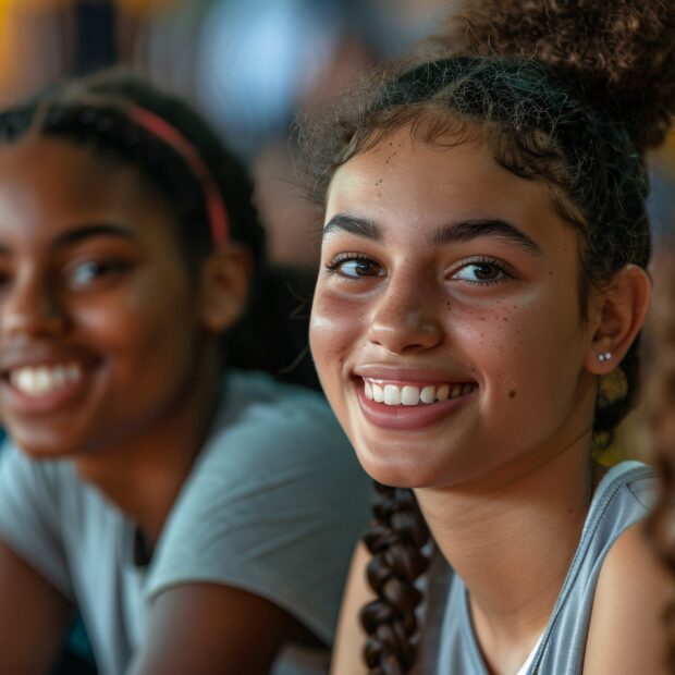 diverse teenagers practicing health wellness activities themselves their community