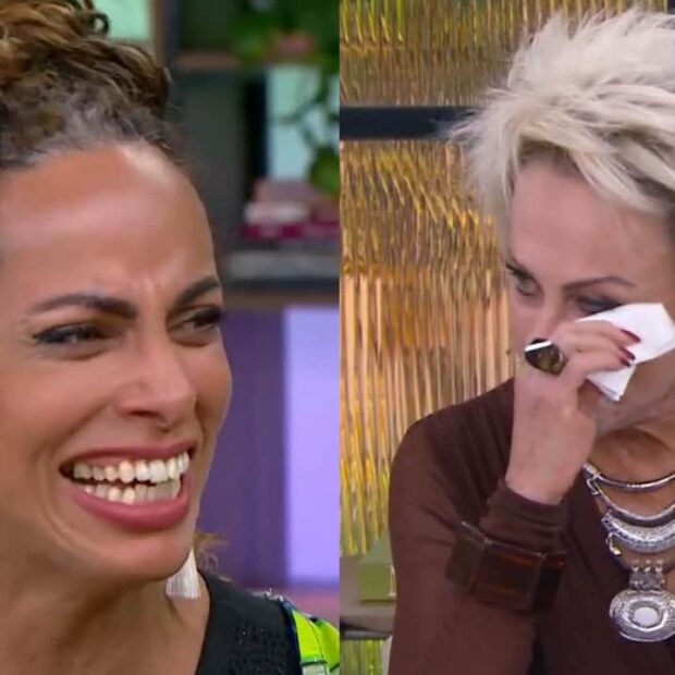 Ana Maria Braga chorou ao ouvir o depoimento de Raquel no “Mais Você”
