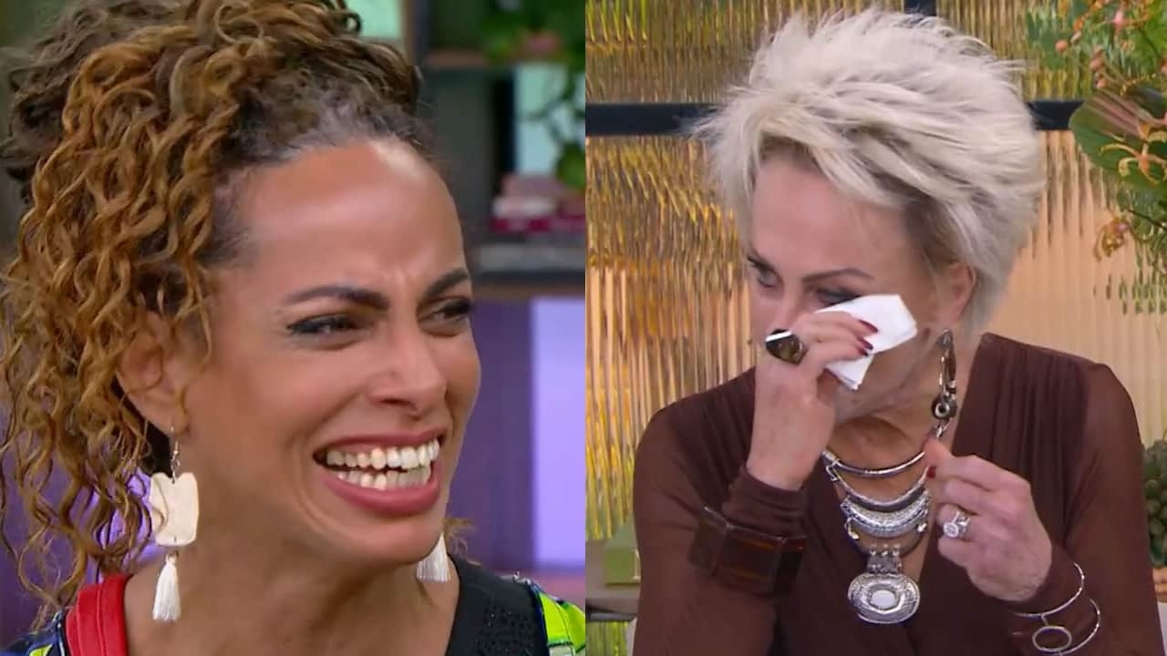 Ana Maria Braga chorou ao ouvir o depoimento de Raquel no “Mais Você”
