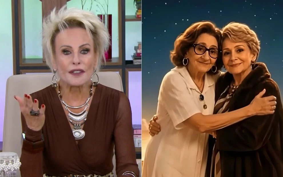 Homenagem com IA exibida no “Mais Você” mostrou Glória Menezes e Laura Cardoso em cenário celestial