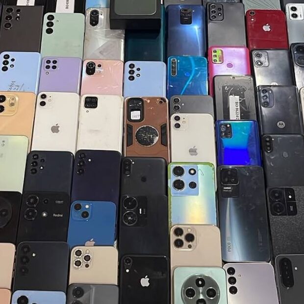 governo recupera mais de 6.000 celulares roubados