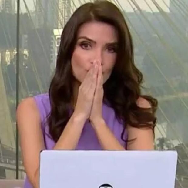 Sabina Simonato levou uma bronca da mãe ao vivo durante o “Bom Dia São Paulo”