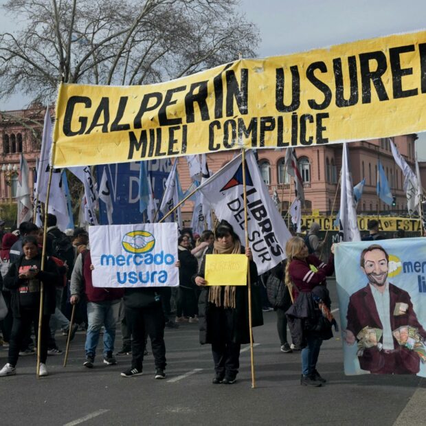 argentina mercado libre debtors protest
