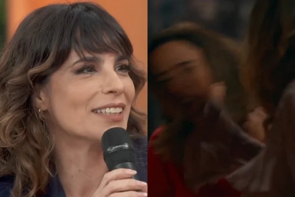 Maria Ribeiro revelou no Encontro que o tapa dado em Tatá Werneck em Quem Ama Cuida foi de verdade