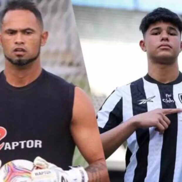 Bruninho Samudio, filho do goleiro Bruno, foi afastado do Botafogo por “questões disciplinares”