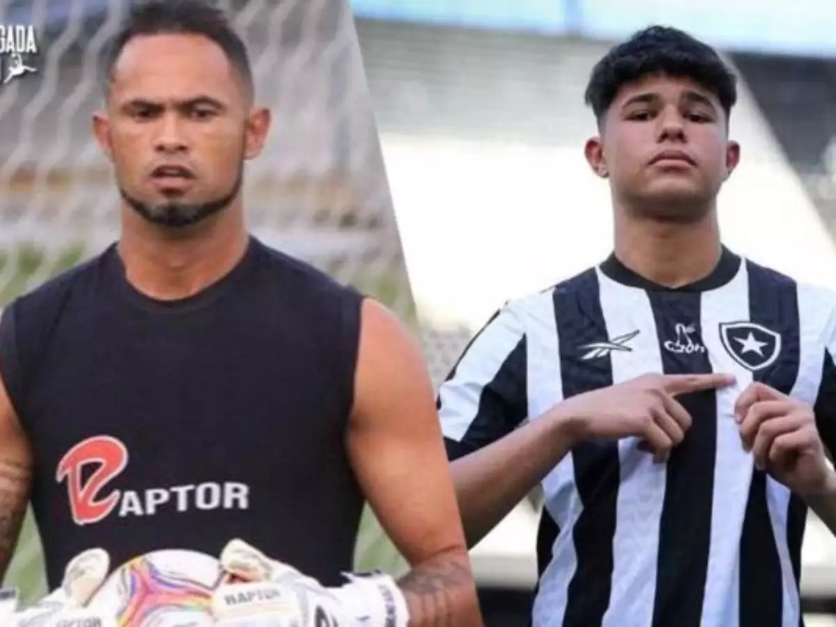 Bruninho Samudio, filho do goleiro Bruno, foi afastado do Botafogo por “questões disciplinares”