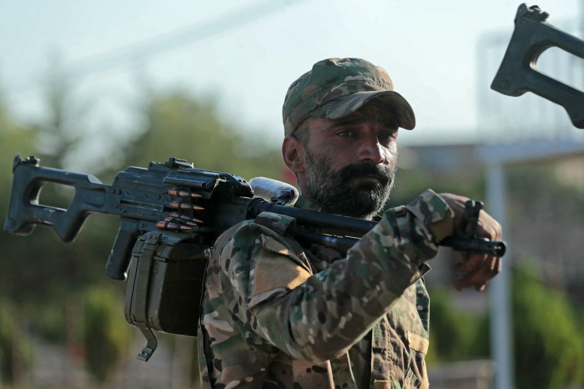 syria military parade kurds