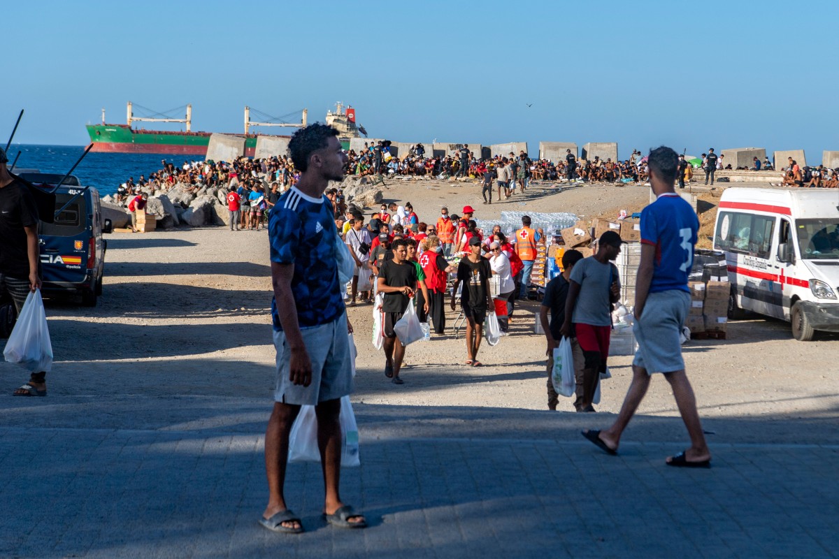 spain morocco migrants