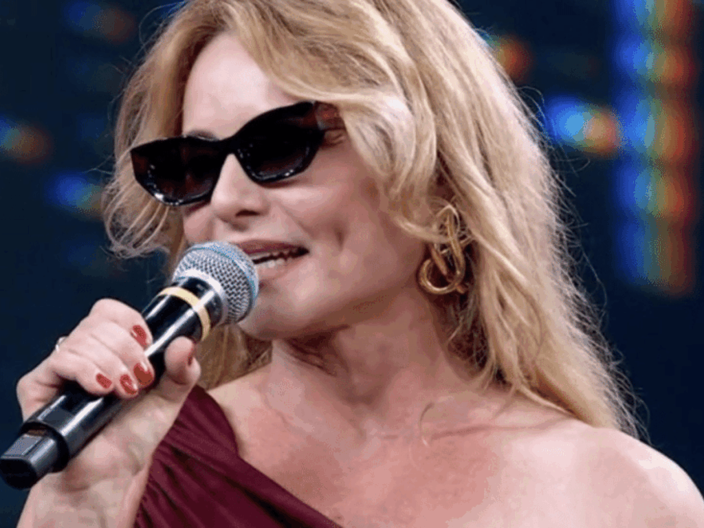 Depois de passar por uma complicação no olho direito e ficar internada, Rita Guedes voltou ao Domingão e garantiu que não pretende abandonar a competição.