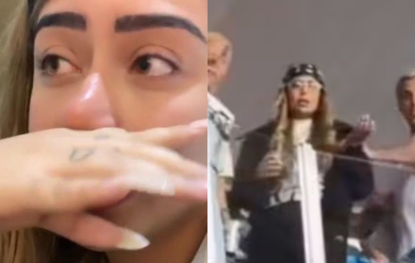 Rafaella Santos foi hostilizada durante Santos x Mirassol na Vila Belmiro e reagiu às provocações de torcedores.