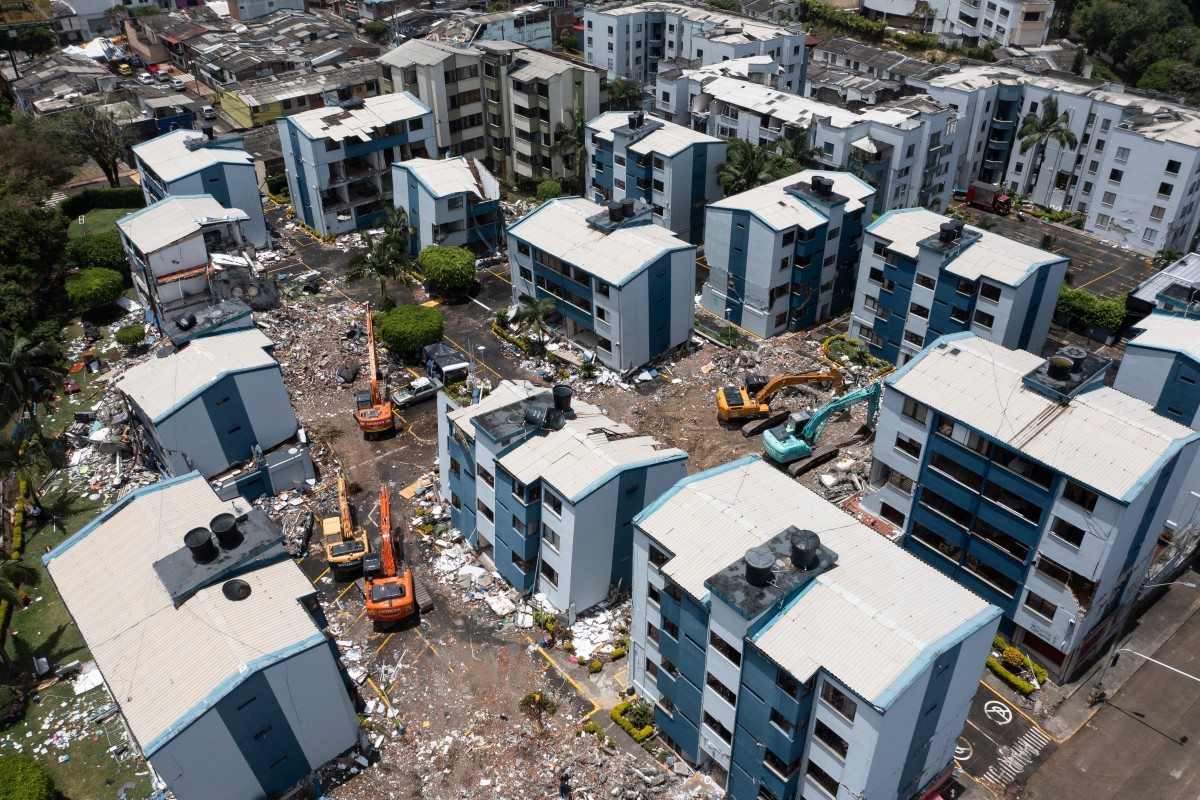 colombia earthquake aftermath