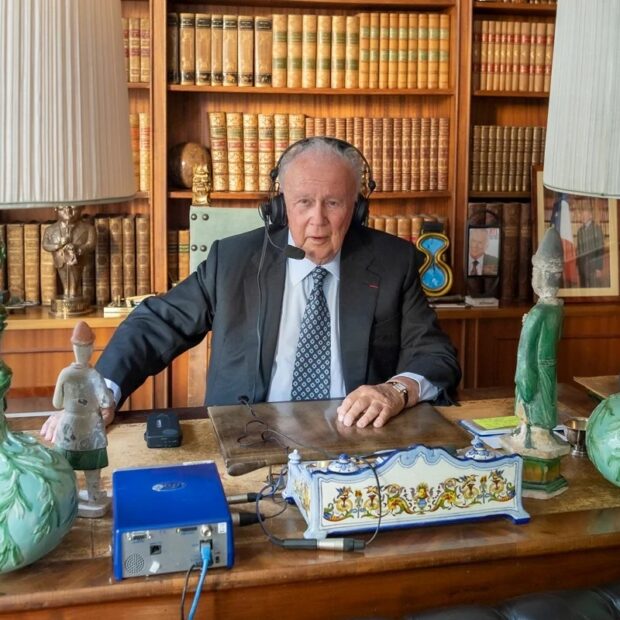 Philippe Bouvard construiu uma carreira de 60 anos na rádio RTL
