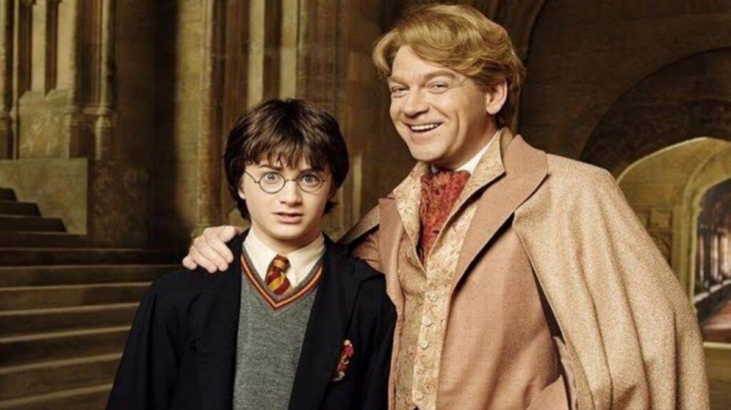 Gilderoy Lockhart é o professor vaidoso que aparece em Harry Potter e a Câmara Secreta