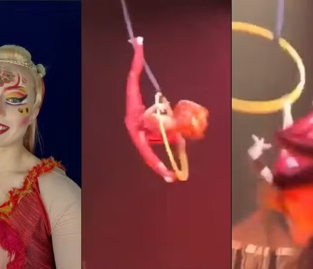 Mariia Konfektova processa o Cirque du Soleil após queda durante espetáculo nos Estados Unidos