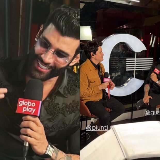 Gusttavo Lima conversou com André Piunti durante a Festa do Peão de Barretos