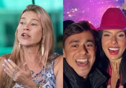 Ana Castela e Nikolas Ferreira posaram juntos durante a Festa do Peão de Barretos