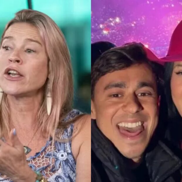 Ana Castela e Nikolas Ferreira posaram juntos durante a Festa do Peão de Barretos