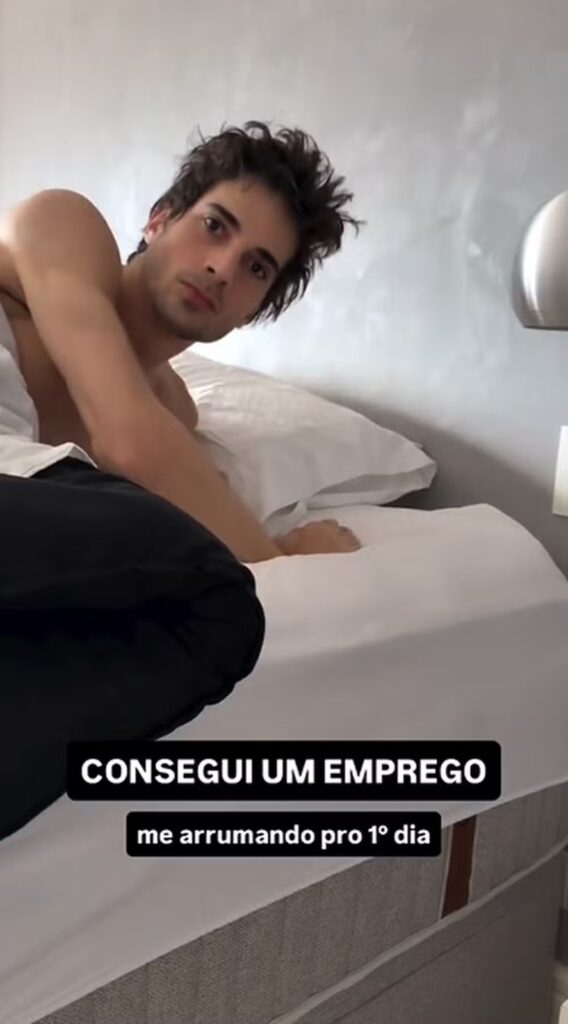 Cantor se exercitou antes de sair para o suposto primeiro dia de trabalho
