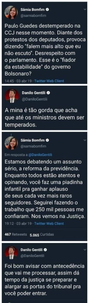 Publicações do apresentador foram consideradas ofensivas e de cunho gordofóbico pela Justiça
