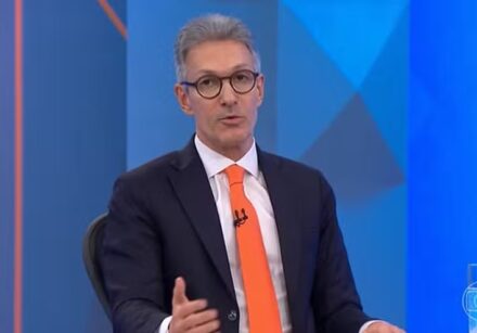 Romeu Zema foi questionado sobre feminicídio durante entrevista à TV Globo