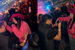 Ana Castela e Nikolas Ferreira conversaram nos bastidores da Festa do Peão de Barretos