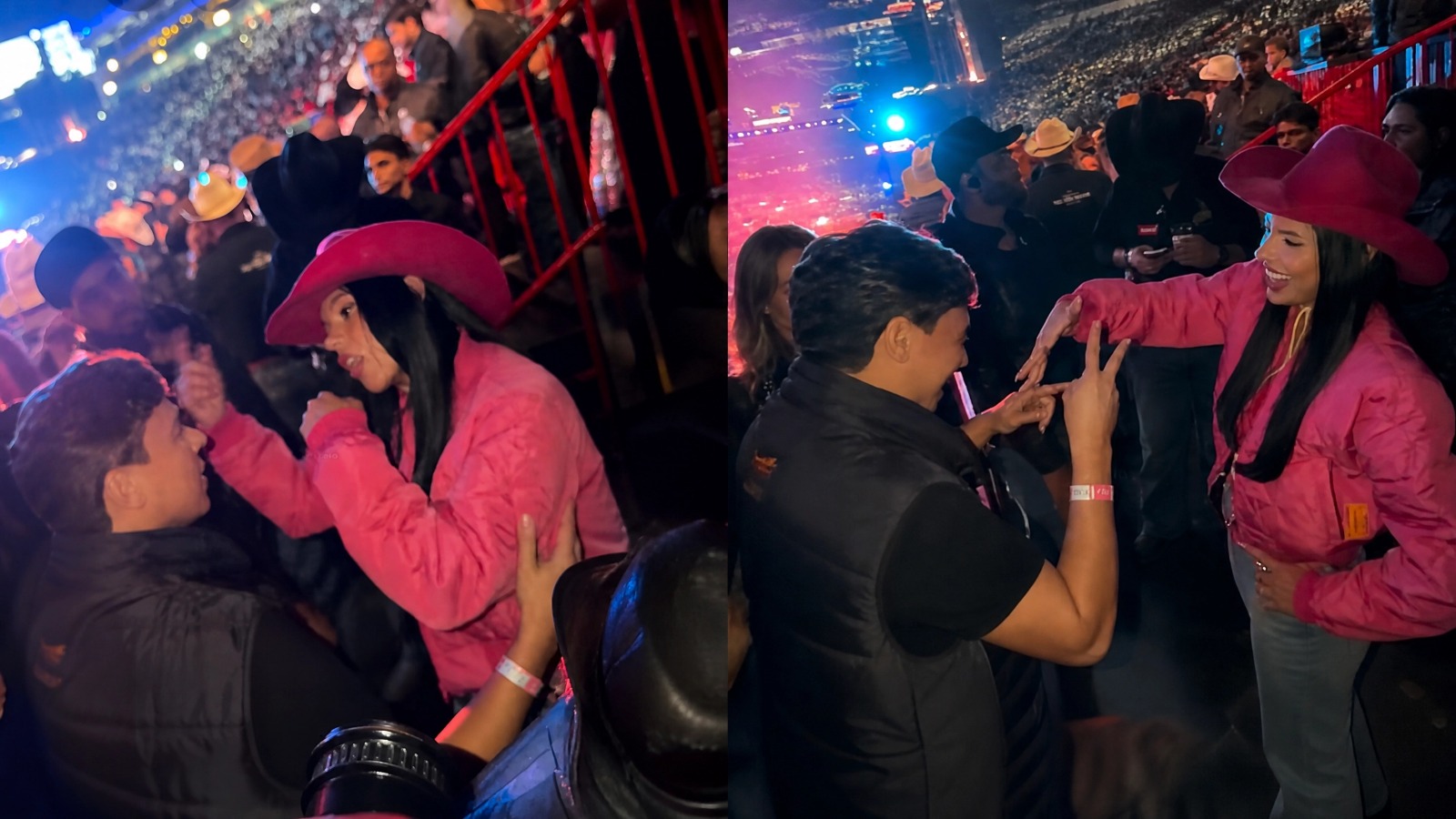 Ana Castela e Nikolas Ferreira conversaram nos bastidores da Festa do Peão de Barretos