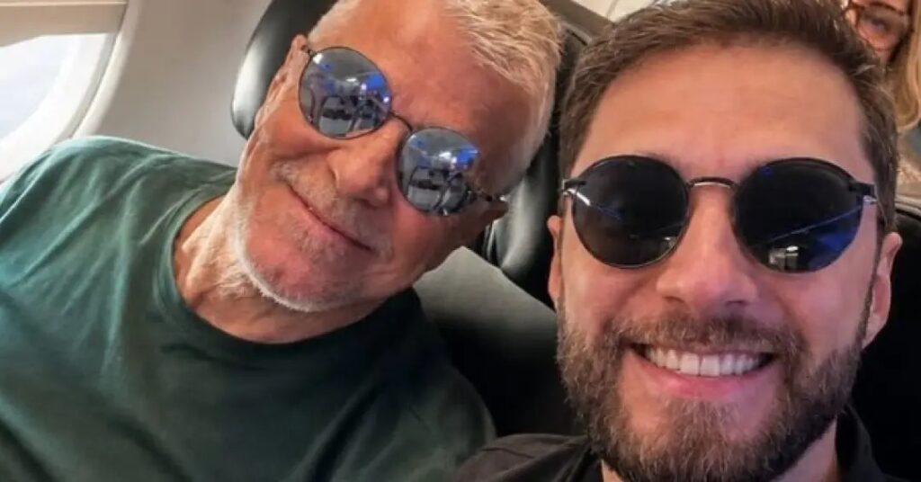 Ator falou sobre a repercussão após publicar foto com o companheiro, Alexandre Altoé