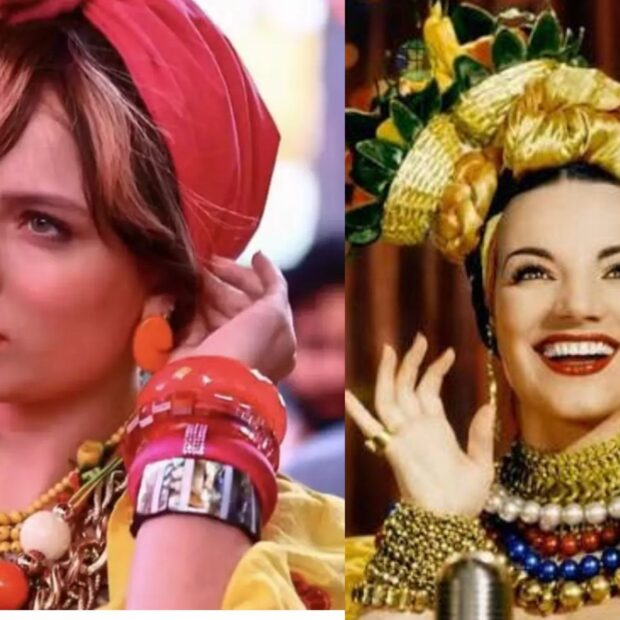 Larissa Manoela deixou o projeto sobre Carmen Miranda após Bruno Barreto antecipar as filmagens e o novo cronograma entrar em conflito com compromissos já assumidos pela atriz.