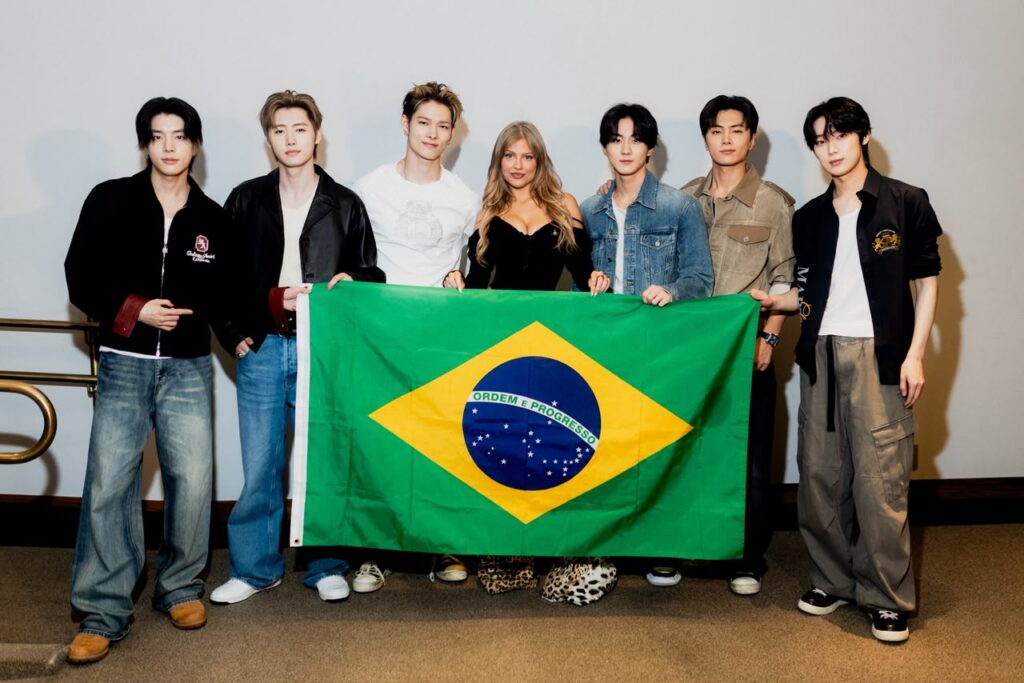 Do Brasil para o K-pop: Luísa Sonza participa de “Bloody Paradise (English Ver.)”, parceria inédita com o ENHYPEN lançada nesta quarta-feira (26). - Créditos: Pam Martins