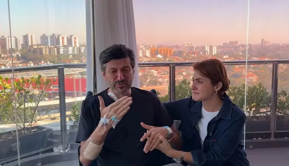 Influenciador publicou vídeo gravado no dia em que recebeu a notícia
