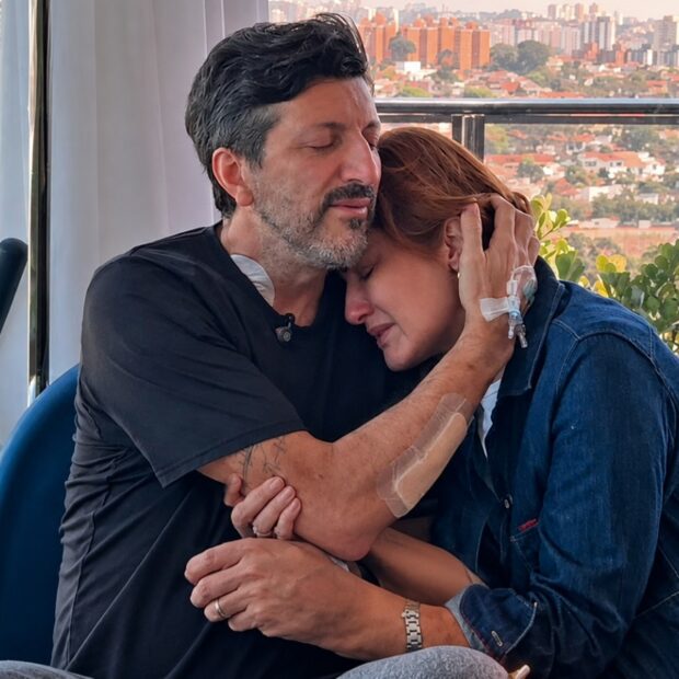 Lito Sousa e Mila Seidl no período após o diagnóstico